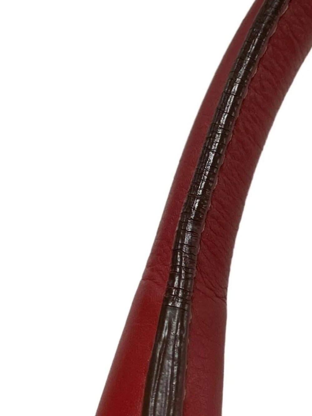 DIOR/ChristianDior Saint Germain / Vintage Traveler Red Leather Tote Bag - Picture 9 of 15